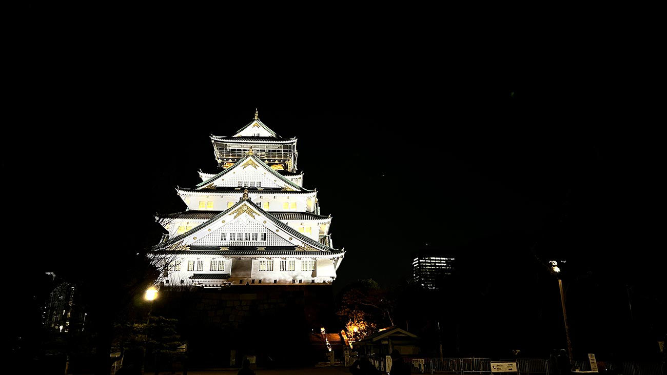 Osaka by night